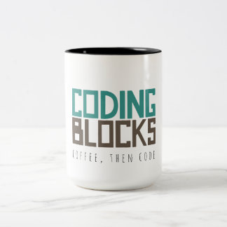 Kaffe kodifierar därefter Två-Tonad mugg