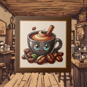 Kaffe, köks- och köks- och köksartiklar, av pub el kakelplatta