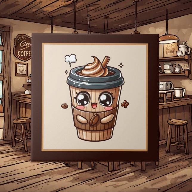 Kaffe, köks- och köks- och köksartiklar, av pub el kakelplatta (Skapare uppladdad)