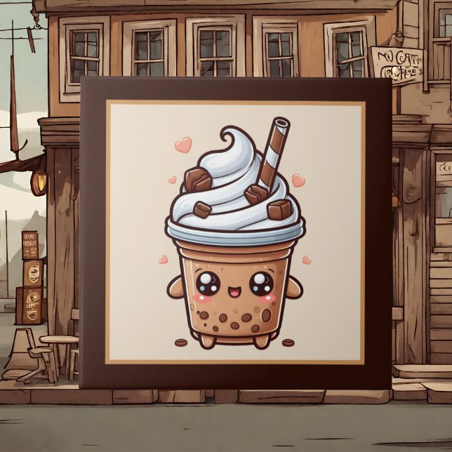 Kaffe, köks- och köks- och köksartiklar, av pub el kakelplatta (Skapare uppladdad)