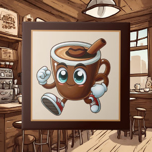 Kaffe, köks- och köks- och köksartiklar, av pub el kakelplatta