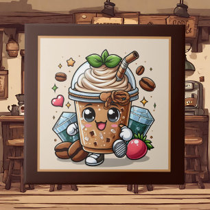 Kaffe, köks- och köks- och köksartiklar, av pub el kakelplatta