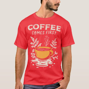 Kaffe kommer från det första Trendiget av kaffeanl T Shirt