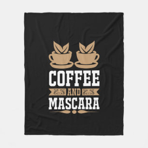 Kaffe konfekt och Mascara Fleecefilt