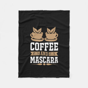 Kaffe konfekt och Mascara Fleecefilt