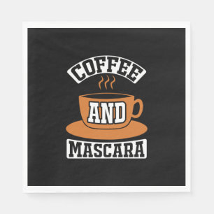 Kaffe konfekt och Mascara Pappersservett