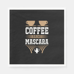 Kaffe konfekt och Mascara Pappersservett