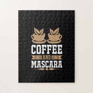 Kaffe konfekt och Mascara Pussel