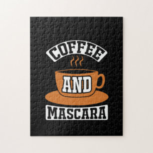 Kaffe konfekt och Mascara Pussel