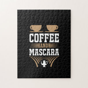 Kaffe konfekt och Mascara Pussel