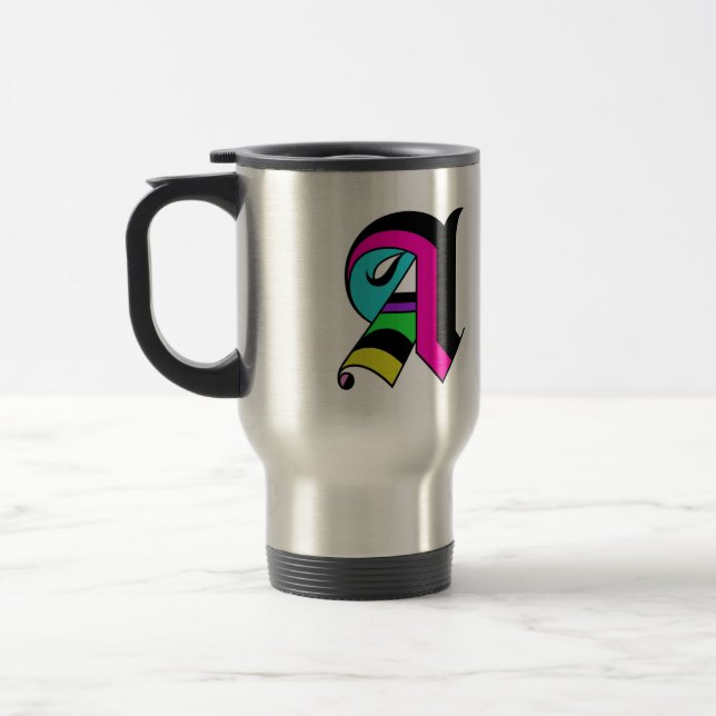 Kaffe kopp “A” reser sig (Vänster)