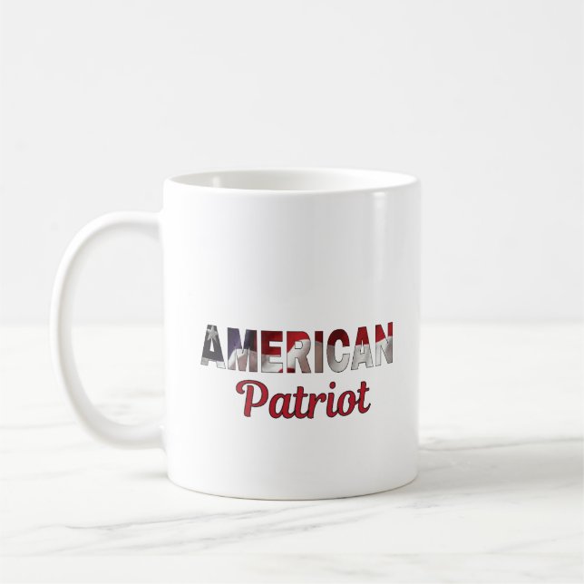 Kaffe Kopp: Amerikansk patriot Kaffemugg (Vänster)