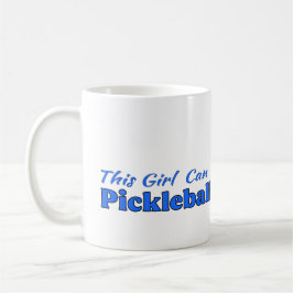 Kaffe Kopp: Den här tjejen kan pickleball Kaffemugg