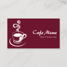 Kaffe Kopp - Djupbrott 65001d (Cream) Visitkort