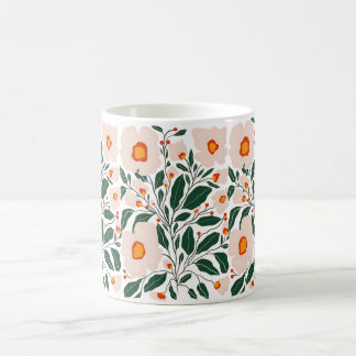 Kaffe kopp Estetiskt Blomma