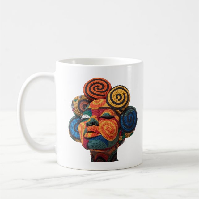 Kaffe kopp för att fira svarta kvinnor (Vänster)