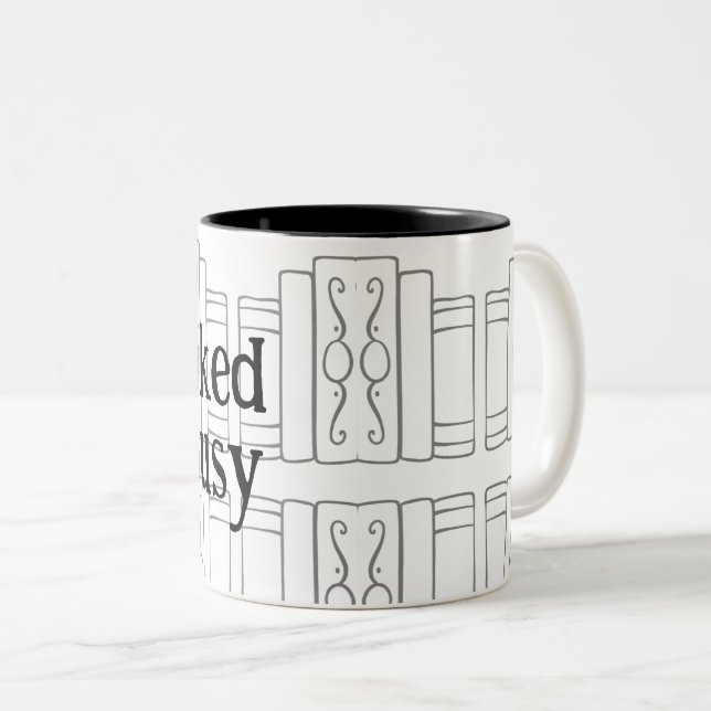 Kaffe kopp för bokälskare (Framsida höger)