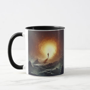 Kaffe kopp för envishetens väg