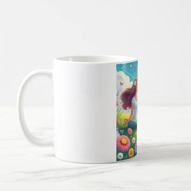 Kaffe Kopp för flickor (Vänster)