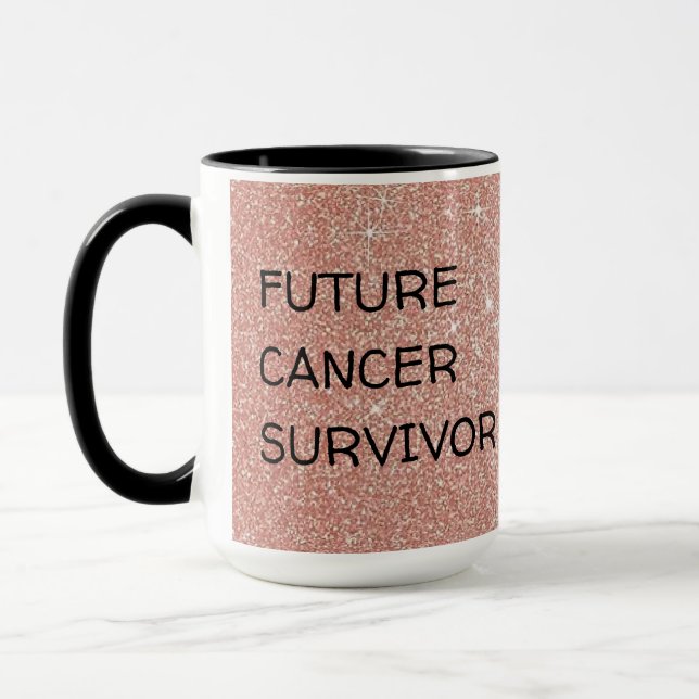 Kaffe kopp för framtida canceröverlevare må bättre (Vänster)