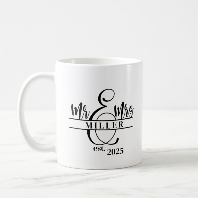 Kaffe kopp för herr och fru (Vänster)