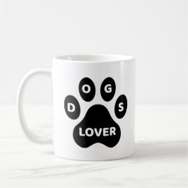 Kaffe kopp för hundälskare