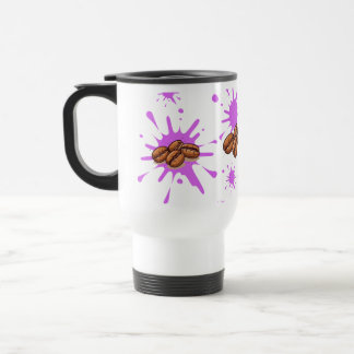 Kaffe kopp för morgonmotivation | Söt lila kaffeko