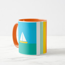 Kaffe kopp för smidig segling