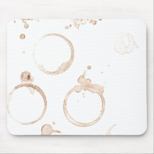 Kaffe kopp kaffefläcken dekorativ kudde musmatta