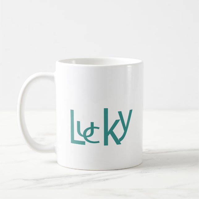 Kaffe Kopp: Lucky Kaffemugg (Vänster)