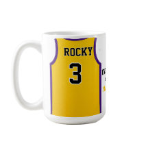 Kaffe kopp med baskettema