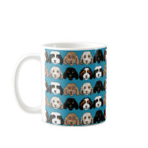 Kaffe kopp med Doodle Hund