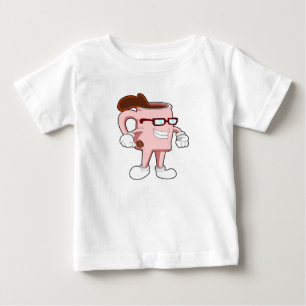 Kaffe kopp med kaffe t shirt