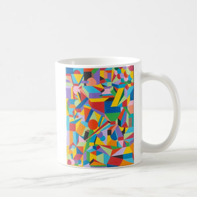 Kaffe Kopp med konsmönsterdesign (Höger)