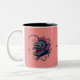 Kaffe kopp med marulk monster