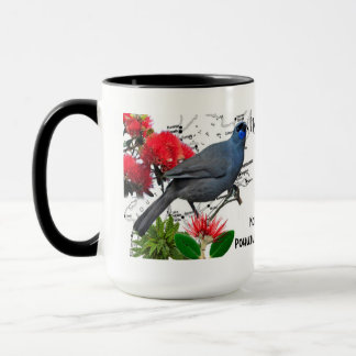 Kaffe kopp med Nya Zeelandsk fågel motiv