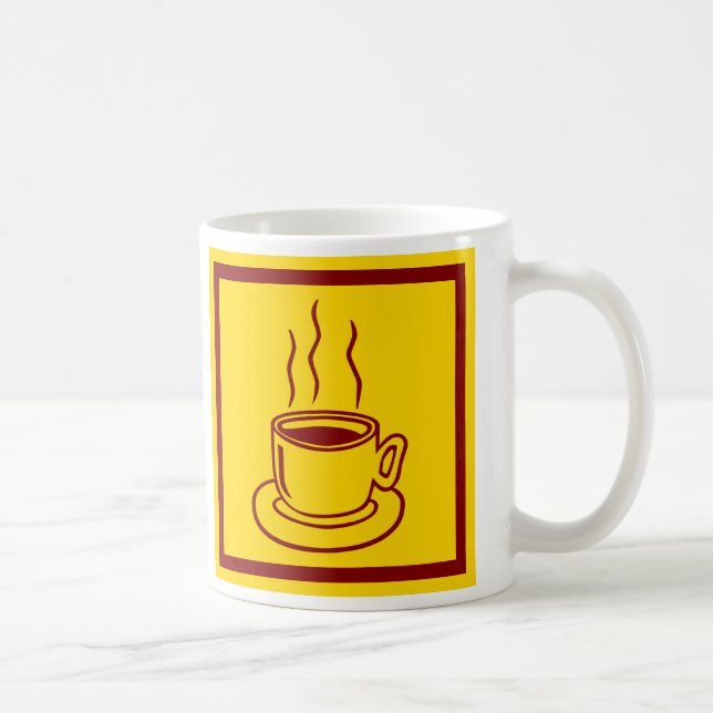 Kaffe Kopp Mugg (Höger)