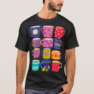 Kaffe Kopp och kaffe Mugg färgad kaffe Kopp Desi T Shirt