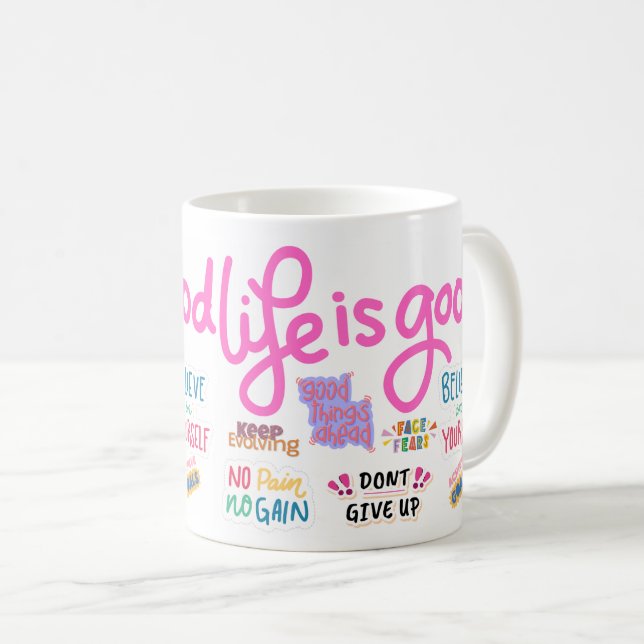 Kaffe kopp och mugg idealisk för gåvor (Framsida höger)