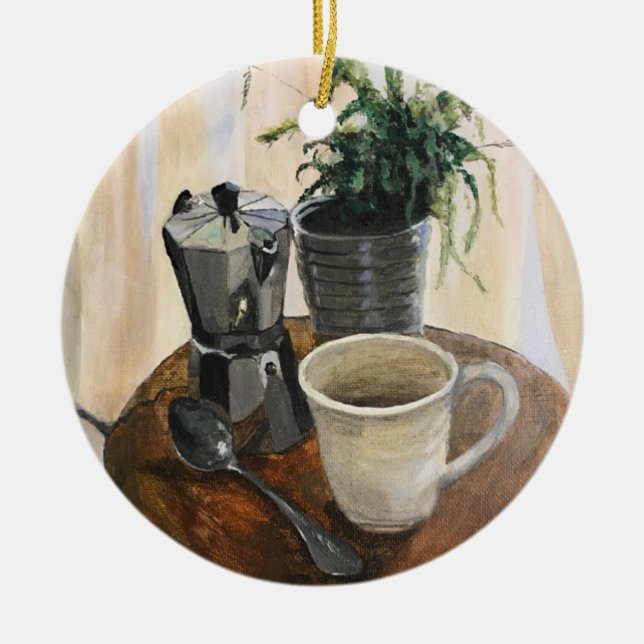 Kaffe Kopp Ornament (Framsidan)