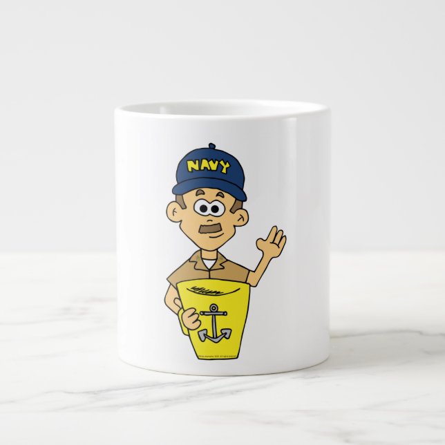 Kaffe Kopp på kopp Jumbo Mugg (Framsidan)