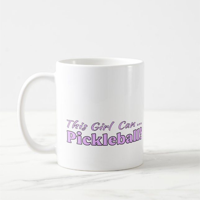 Kaffe Kopp: Pickleball Kaffemugg (Vänster)
