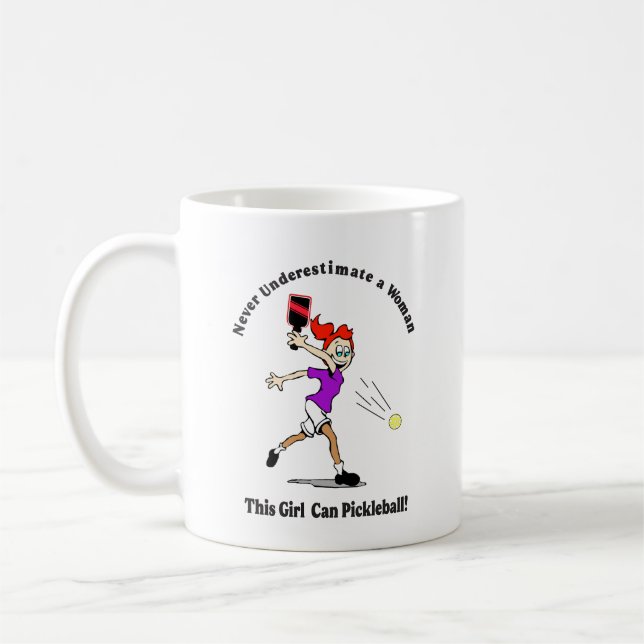 Kaffe Kopp: Pickleball Kaffemugg (Vänster)