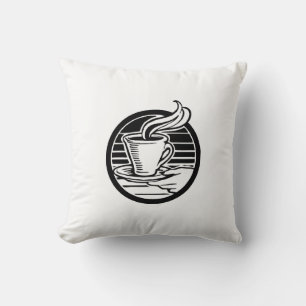Kaffe Kopp Pillow-Anpassade Kudde