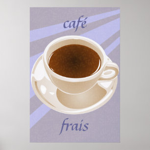 Kaffe Kopp Poster