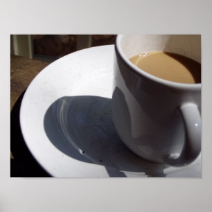 Kaffe kopp poster
