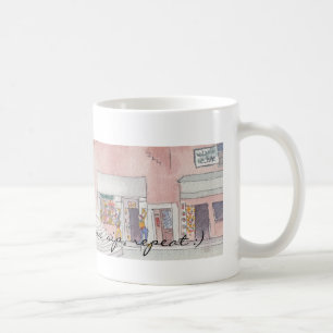 Kaffe Kopp "Slappna av, hoppa, upprepa"