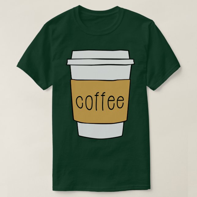 Kaffe Kopp T Shirt (Design framsida)
