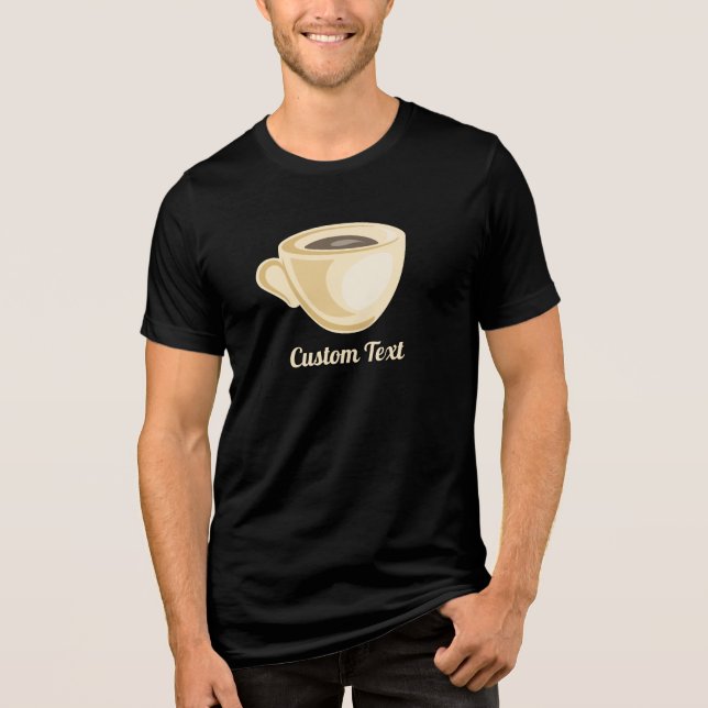 Kaffe Kopp T-shirt (Framsida)