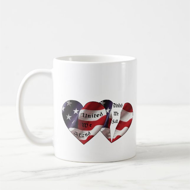 Kaffe Kopp: United we stand Kaffemugg (Vänster)